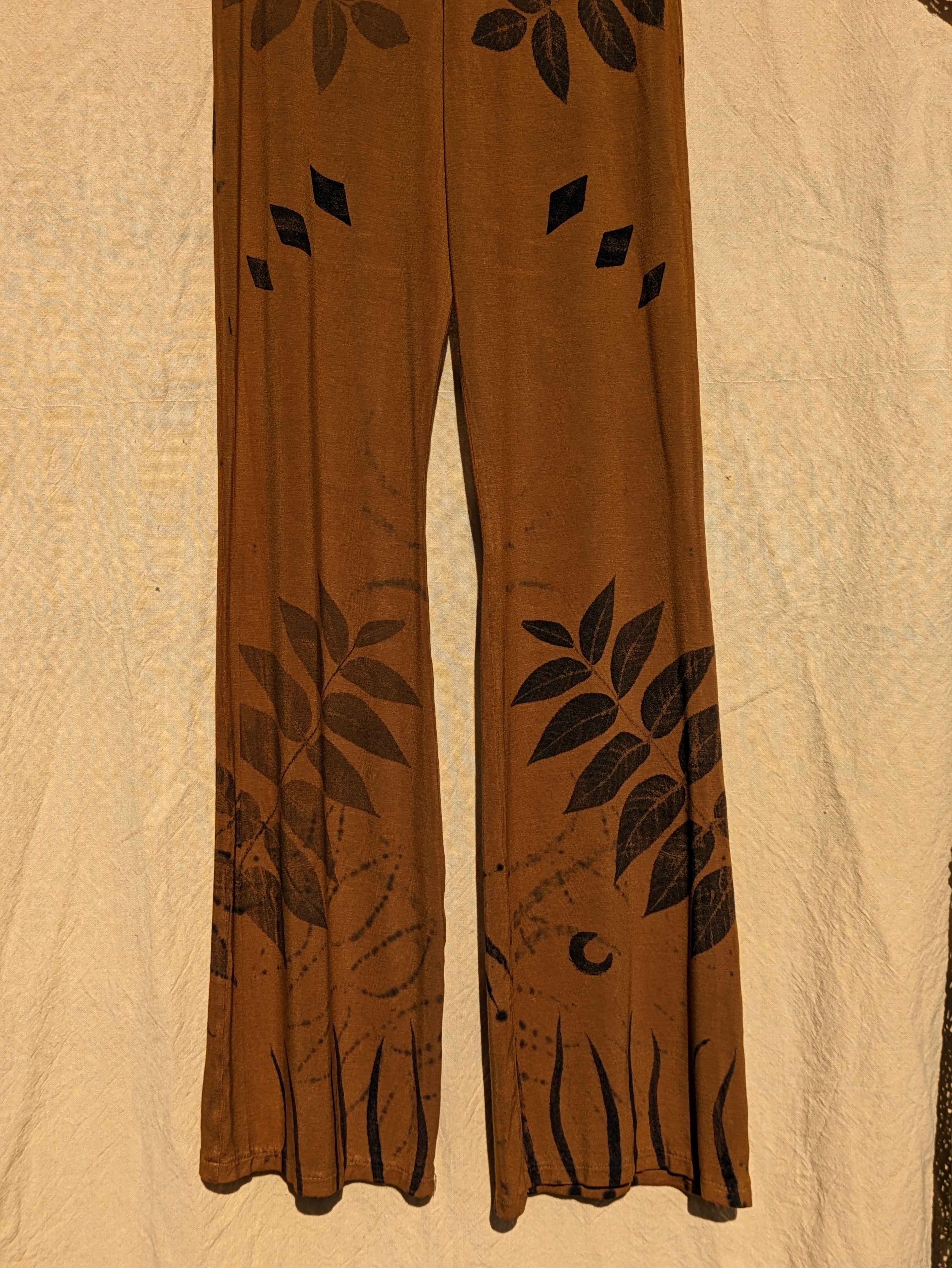 Bamboo Flared Yoga Pant Ochre