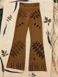 Bamboo Flared Yoga Pant Ochre