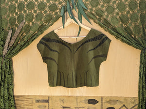 Cotton Hazel Top in Olive