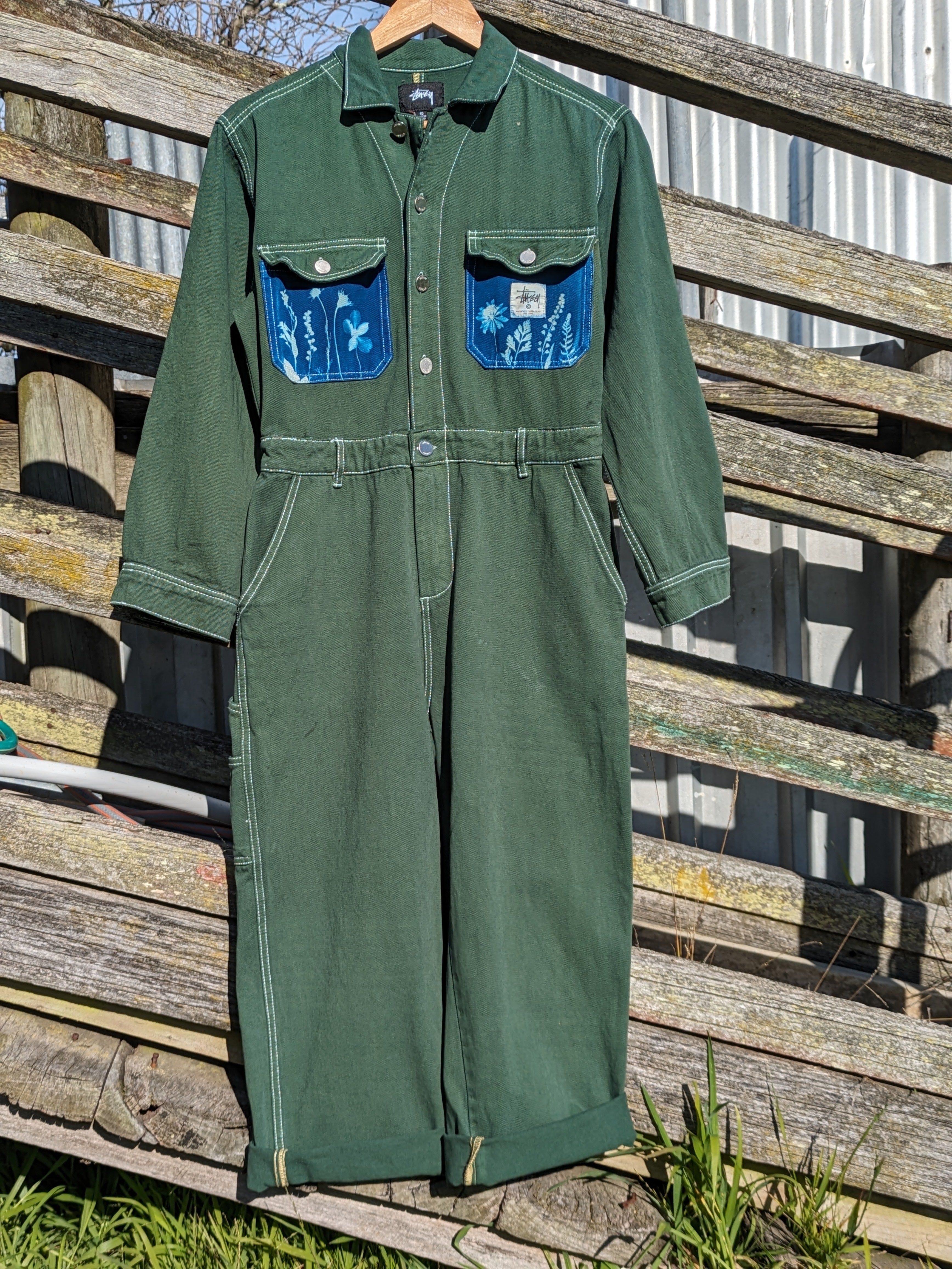 Cyanotype Stussy Work Jumpsuit