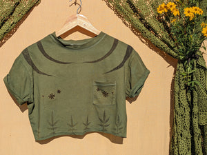 Cropped Tshirt Forest fae