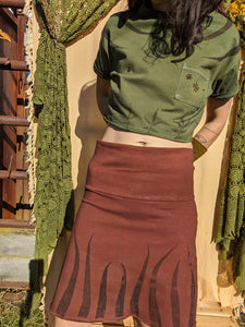 Organic Hemp Skirt Mini