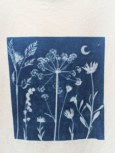 Cyanotype Garden window Tshirt