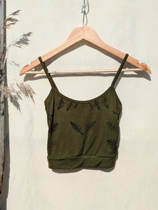 Botanical Bamboo Crop Top