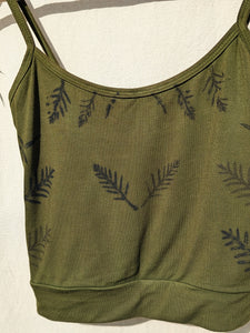 Botanical Bamboo Crop Top