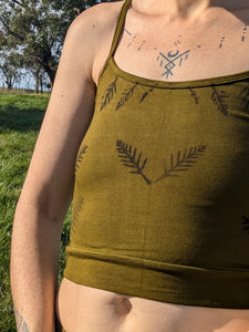 Botanical Bamboo Crop Top