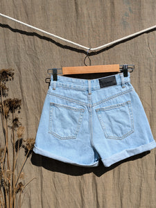 Cyanotype Denim Shorts Glassons