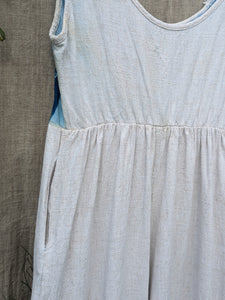 Linen Cyanotype Playsuit Moon & Marigold Magic