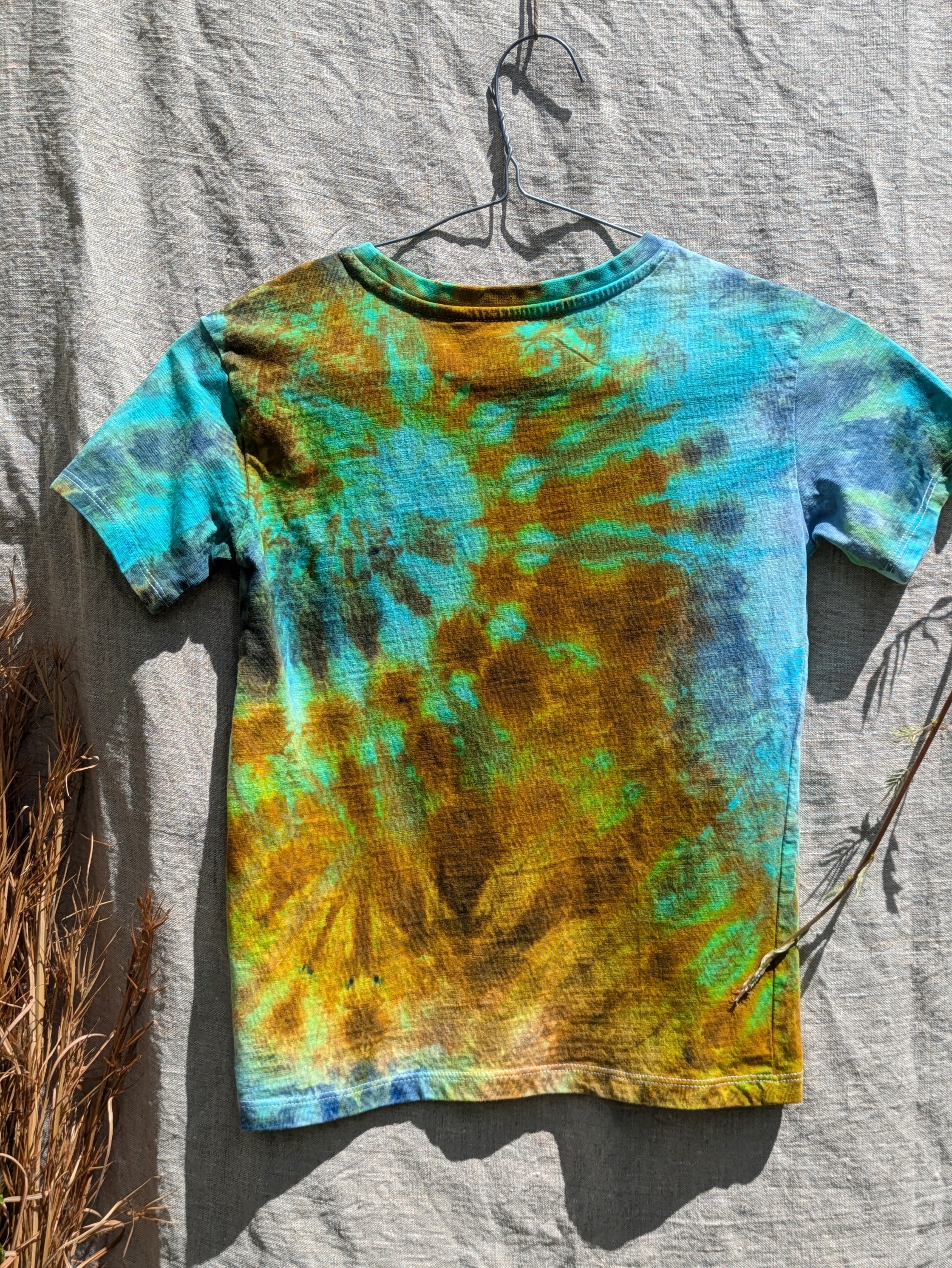 Kids Tie-Dyed T-shirt #5 ( Age 8 )