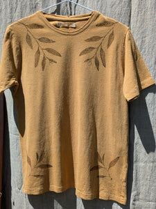 Botanically Printed Hemp Classic T-shirt #4