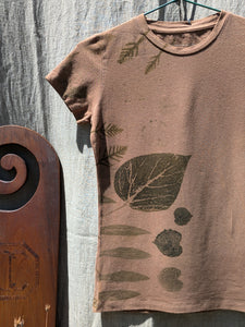 Botanically Printed Hemp Stretch Fit T-shirt 2