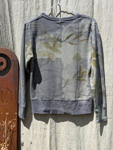 Botanically Printed Cotton Sweatshirt