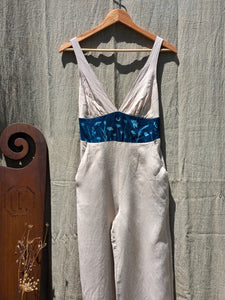 Cyanotype Suit Jumpsuit in Rose Pink