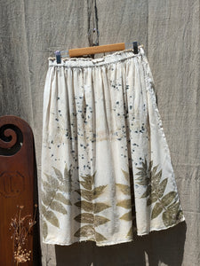 Lightweight Cotton drawstring skirt