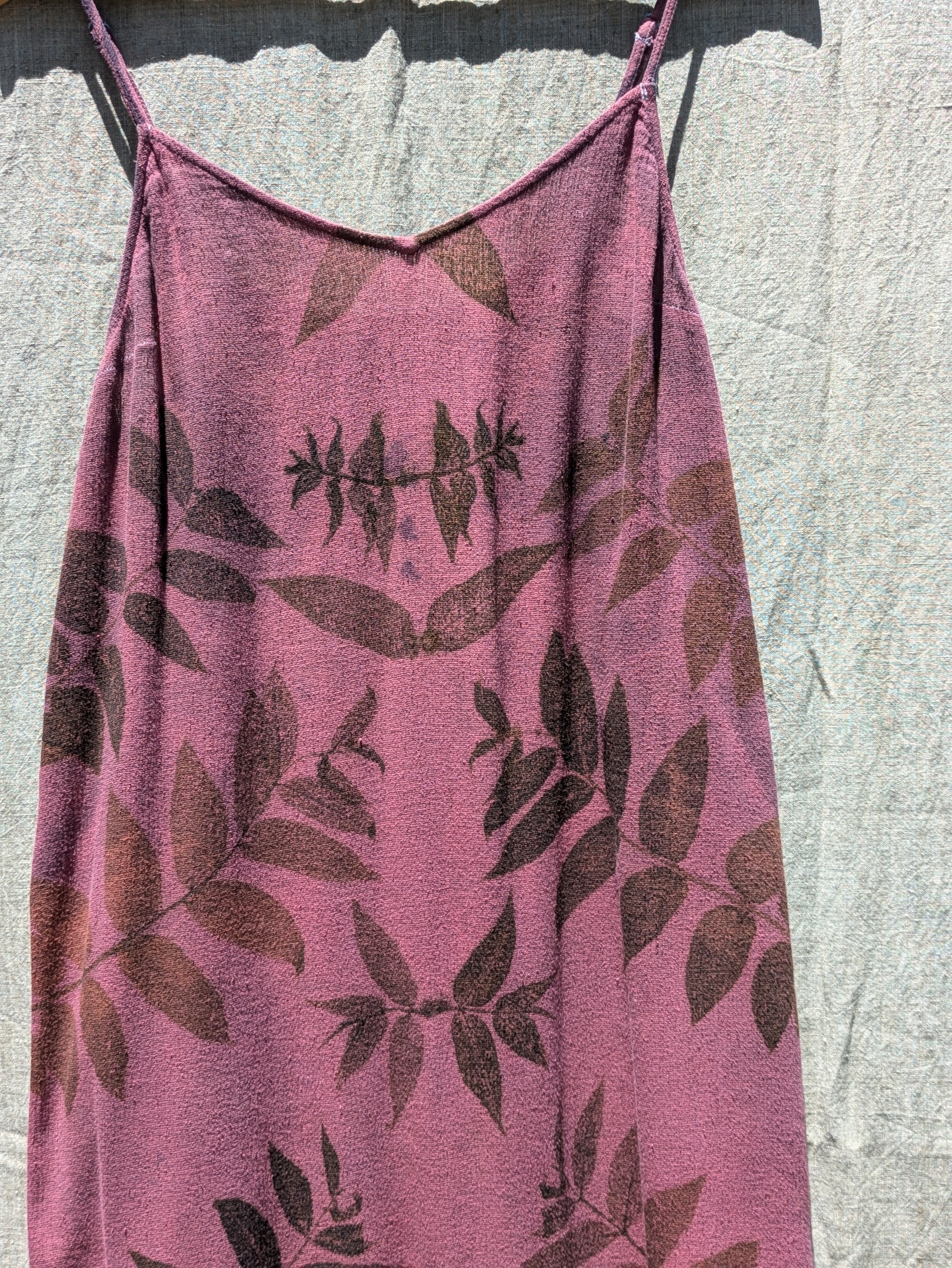 Cotton Pink Walnut Dress