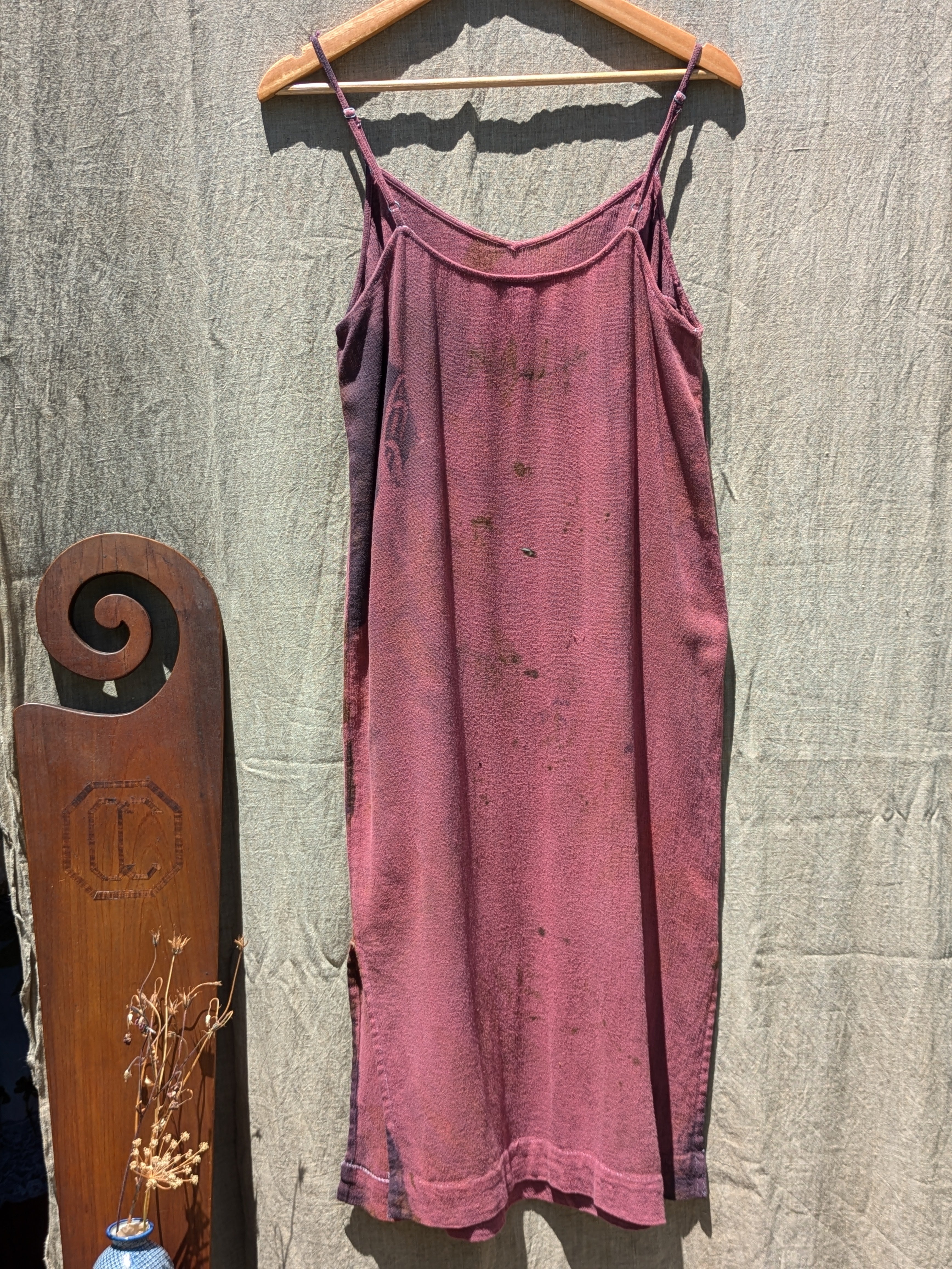 Cotton Pink Walnut Dress