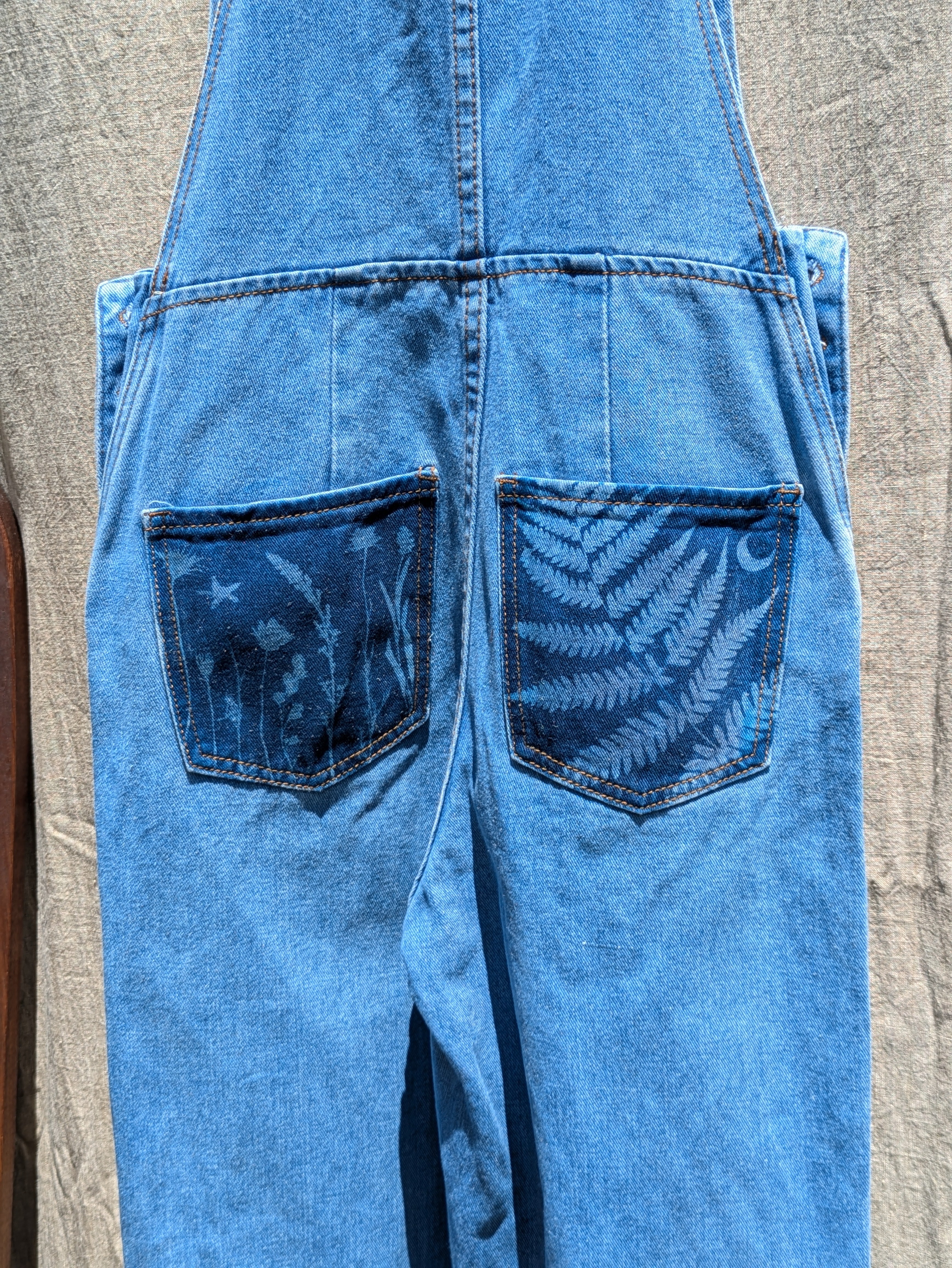 Cyanotype Denim Jumpsuit