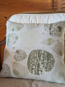 Botanically Printed Linen Cushion Cover Set of 2 Catalpa Star