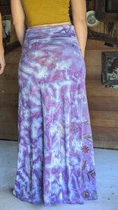 Botanical Bamboo Long Skirt Ethereal Amethyst