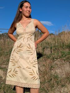 Vintage Lace Petticoat Dress ~ Earthen Grace Slip ~