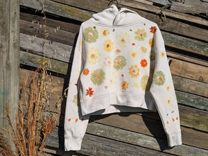 Botanical Cropped Hood ~Flower Pounded ~ S