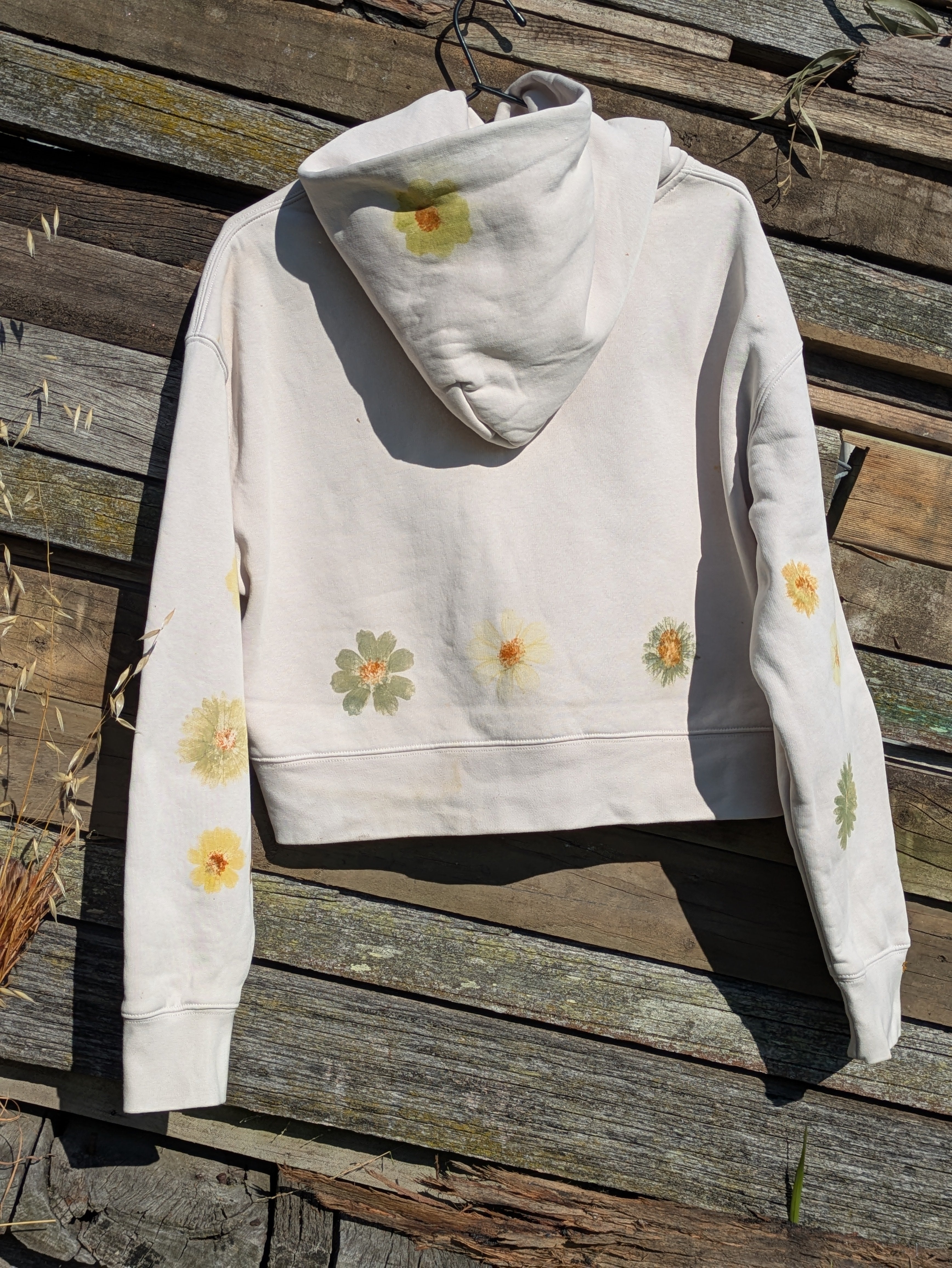 Botanical Cropped Hood ~Flower Pounded ~ S