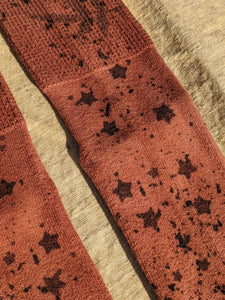 Thigh-High Cotton Wanderer Socks