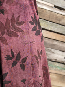 Vintage Lace Petticoat Dress ~ Wild Plum ~ S
