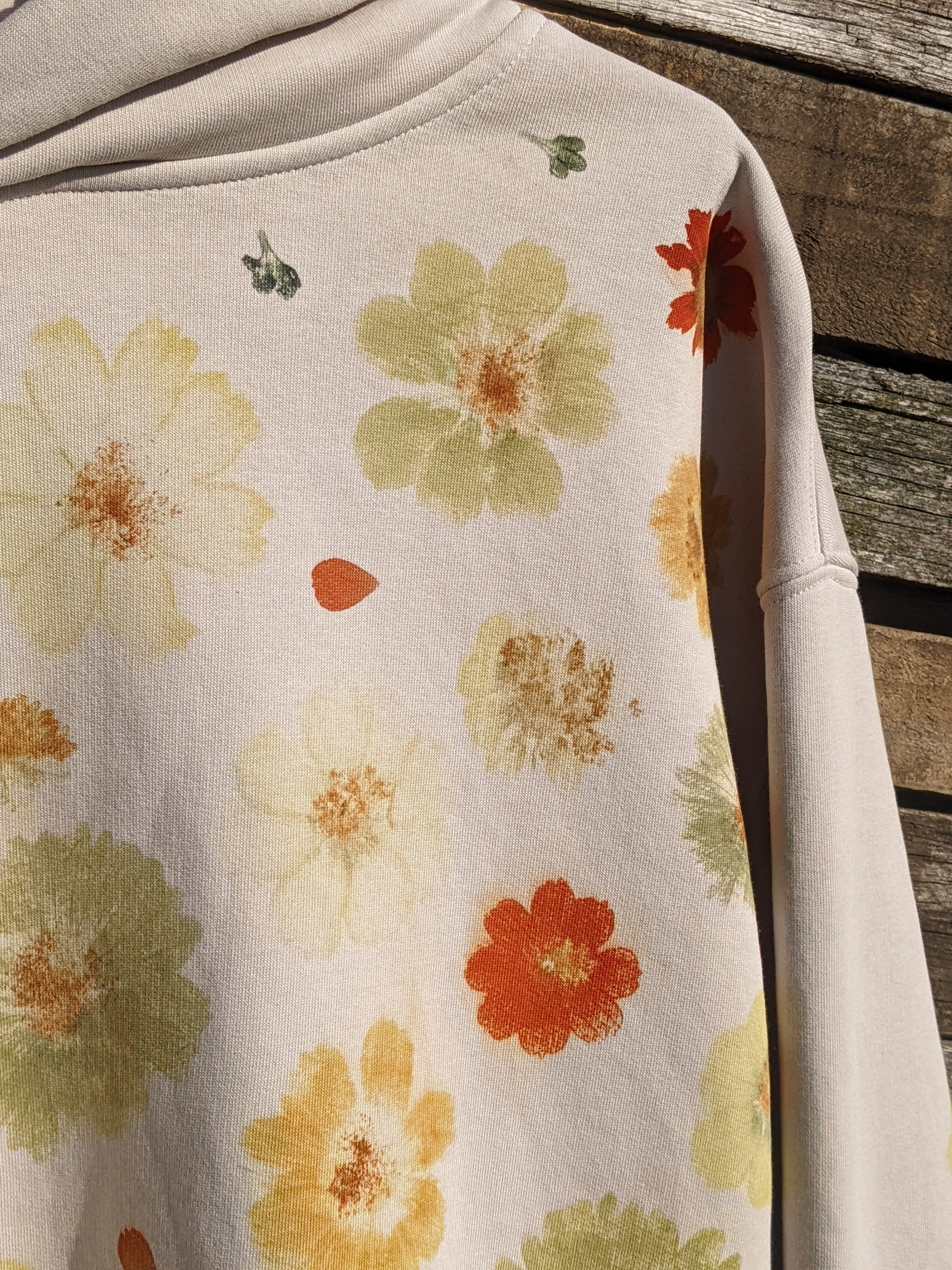 Botanical Cropped Hood ~Flower Pounded ~ S