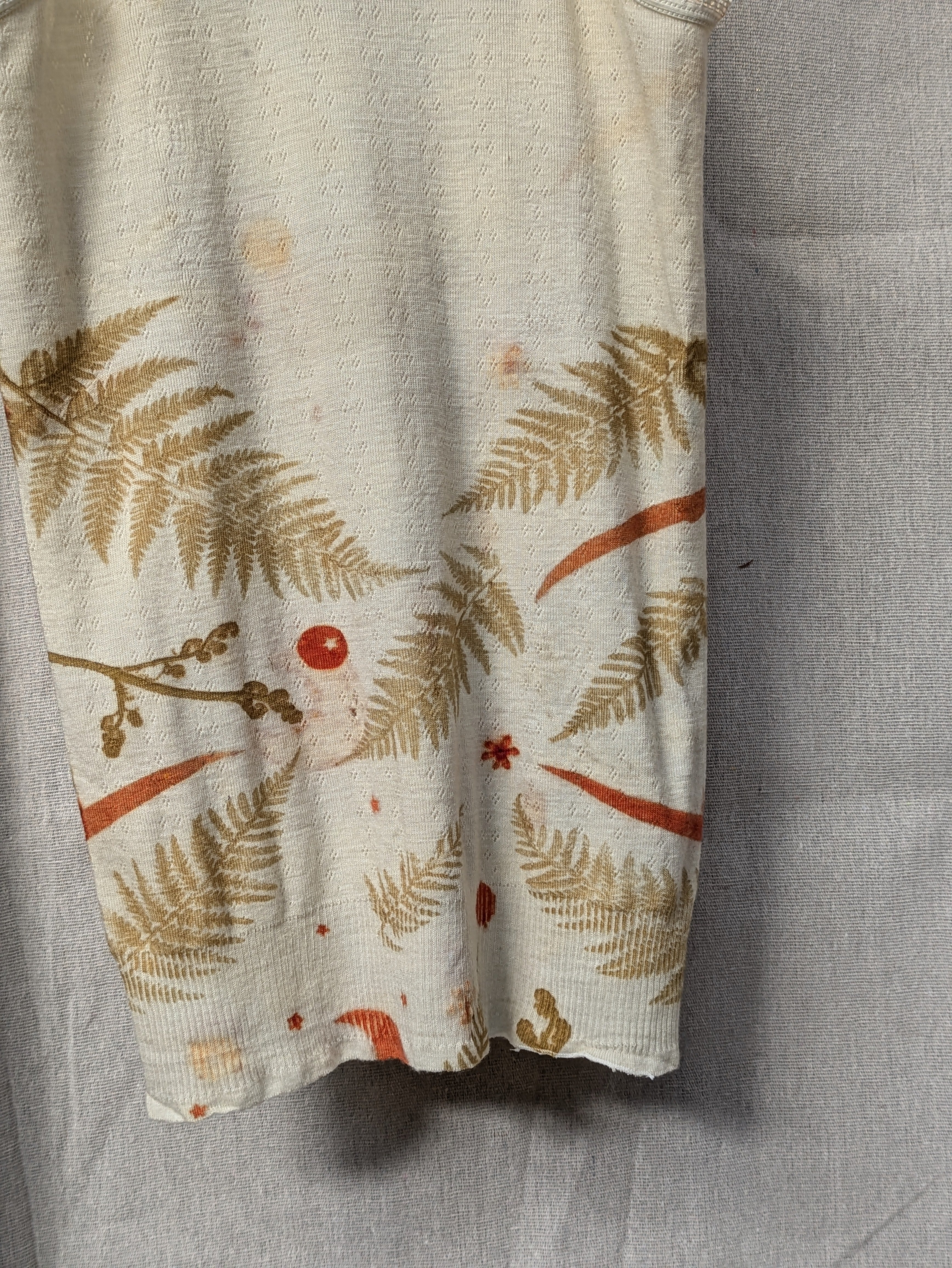 Merino Fern + Moon Singlet ~ L