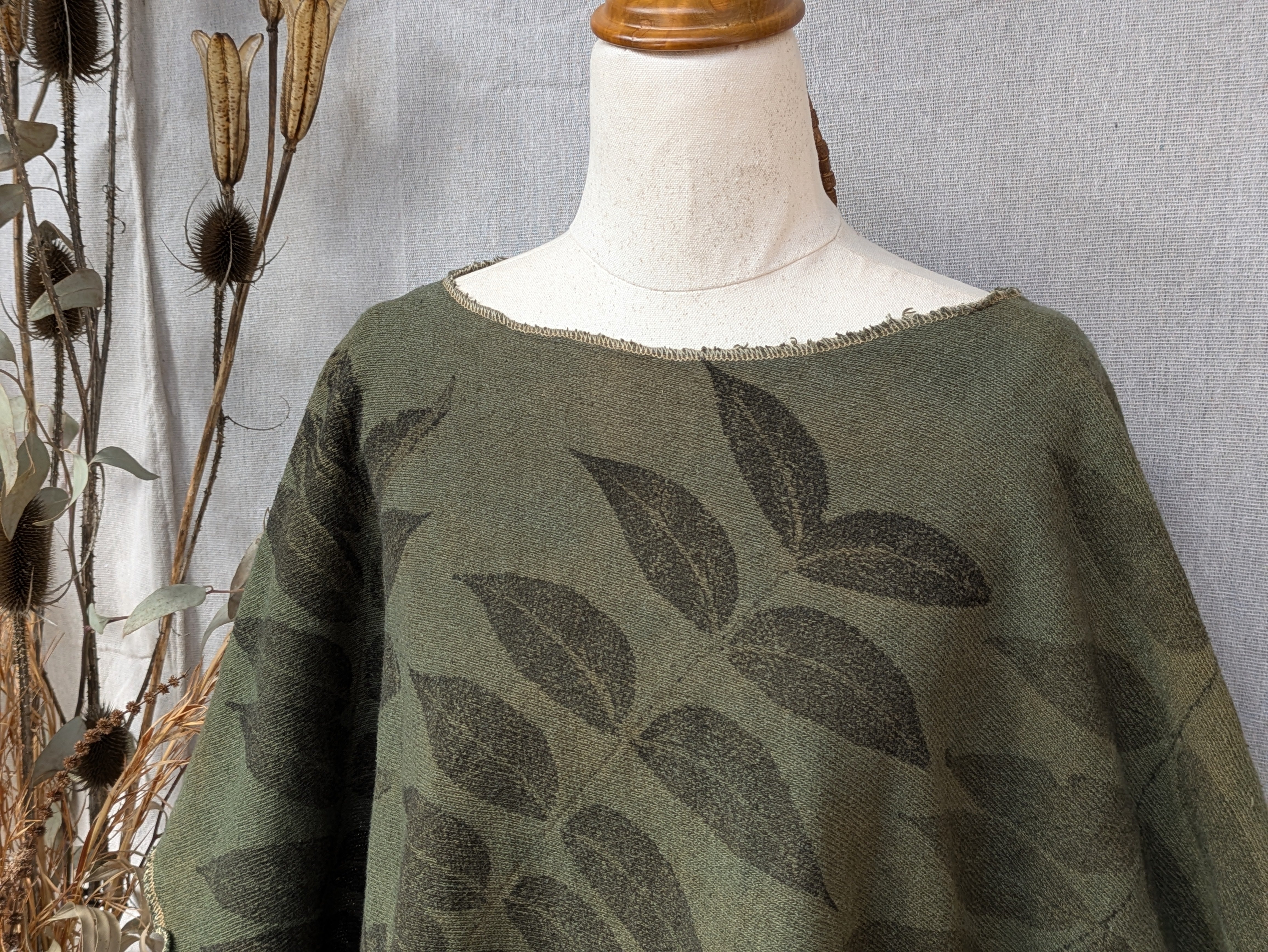 Remnant Yarn ~ Cotton Knit Shrug