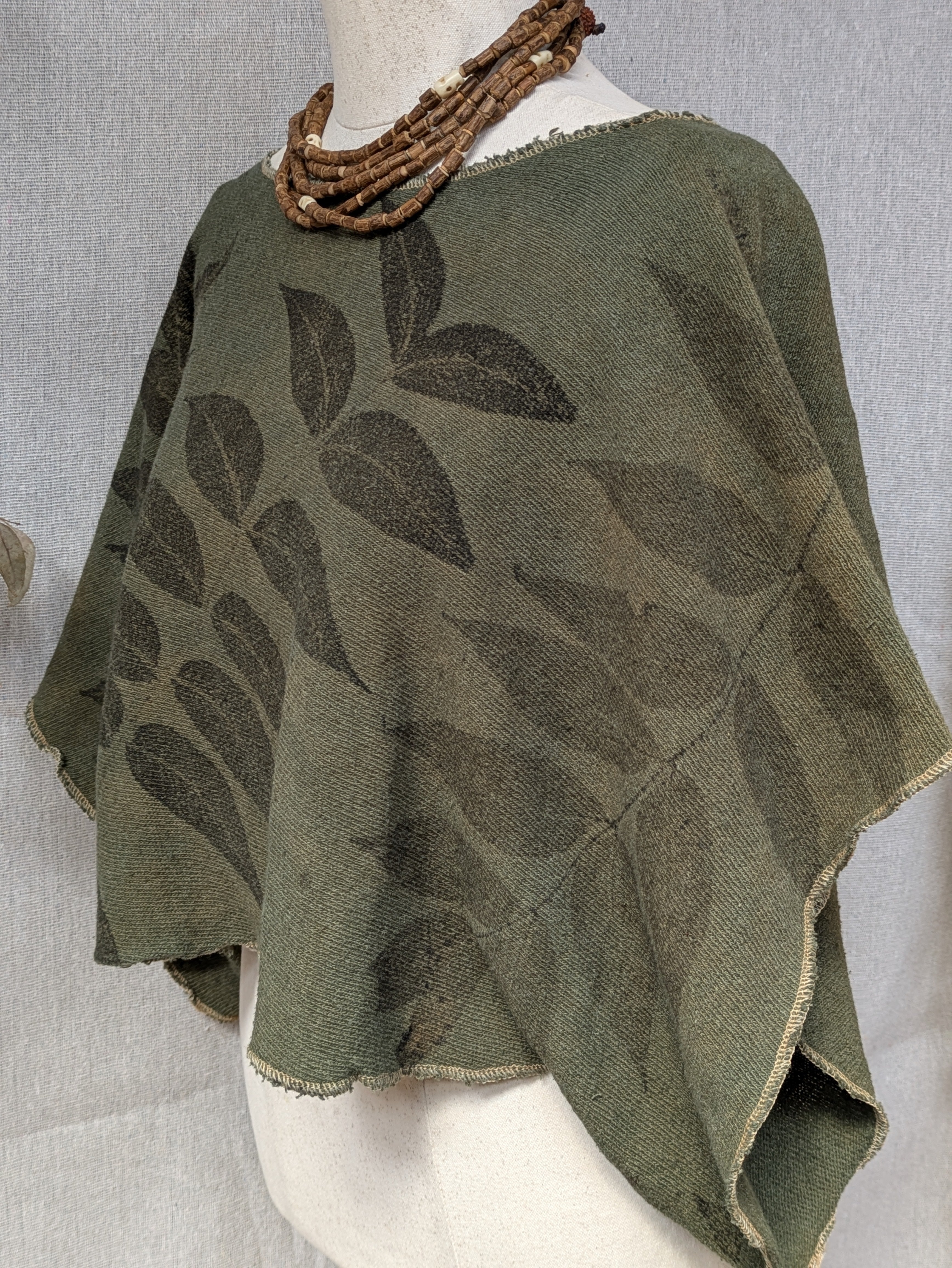 Remnant Yarn ~ Cotton Knit Shrug