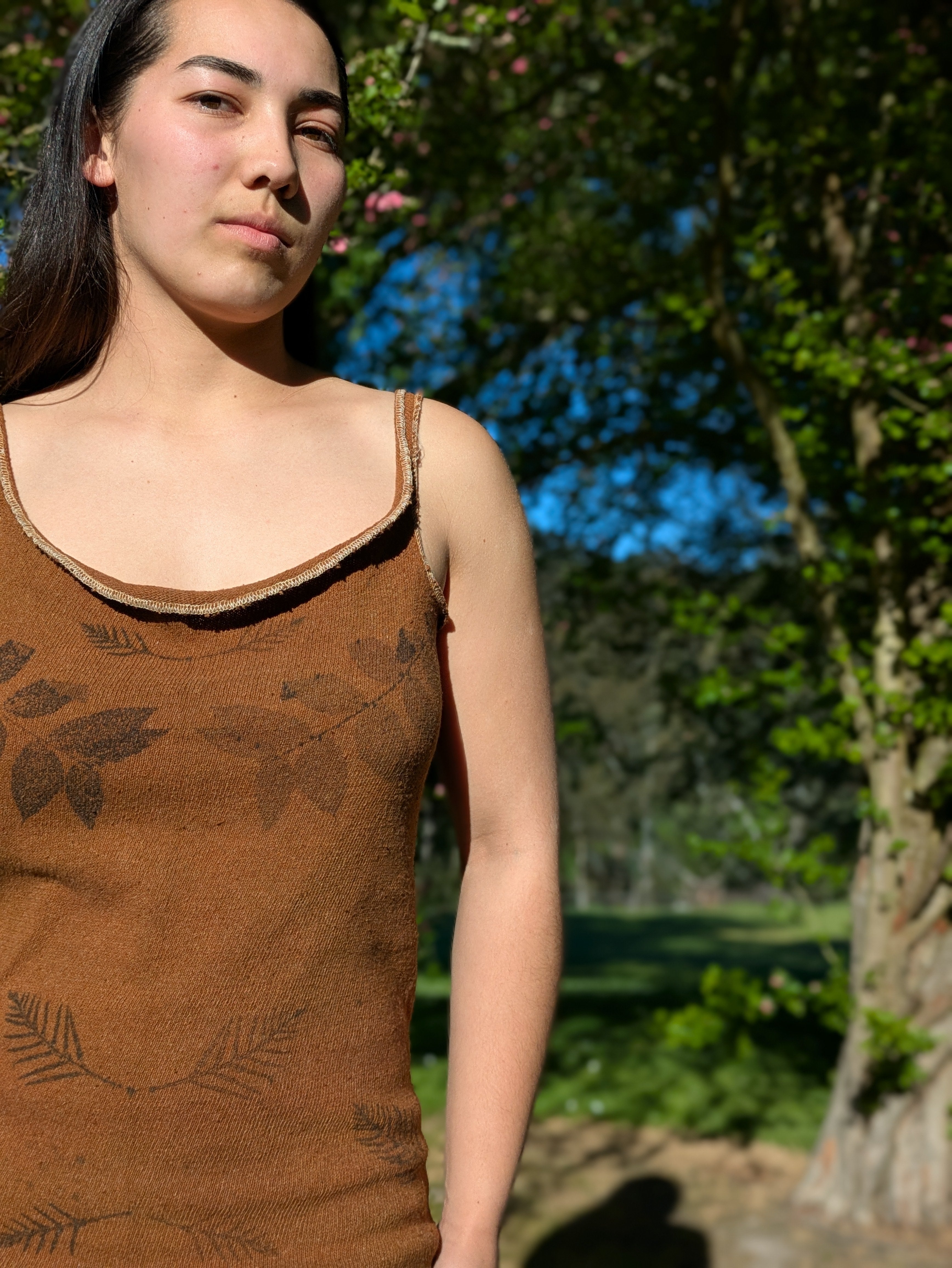 Ombre Cotton Knit Dress ~ M