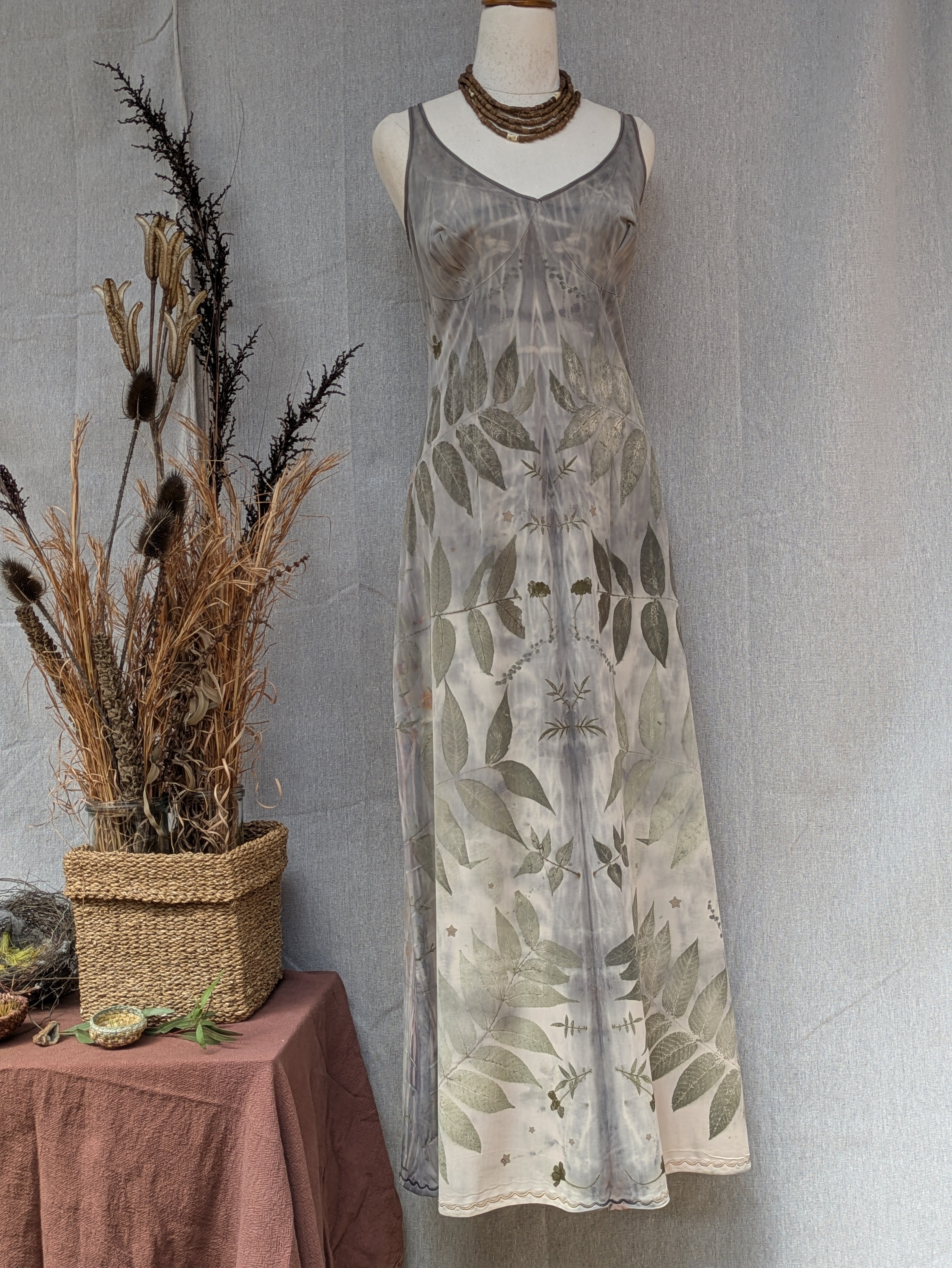 Vintage Lace Petticoat Dress ~ Maxi ~ Wattle