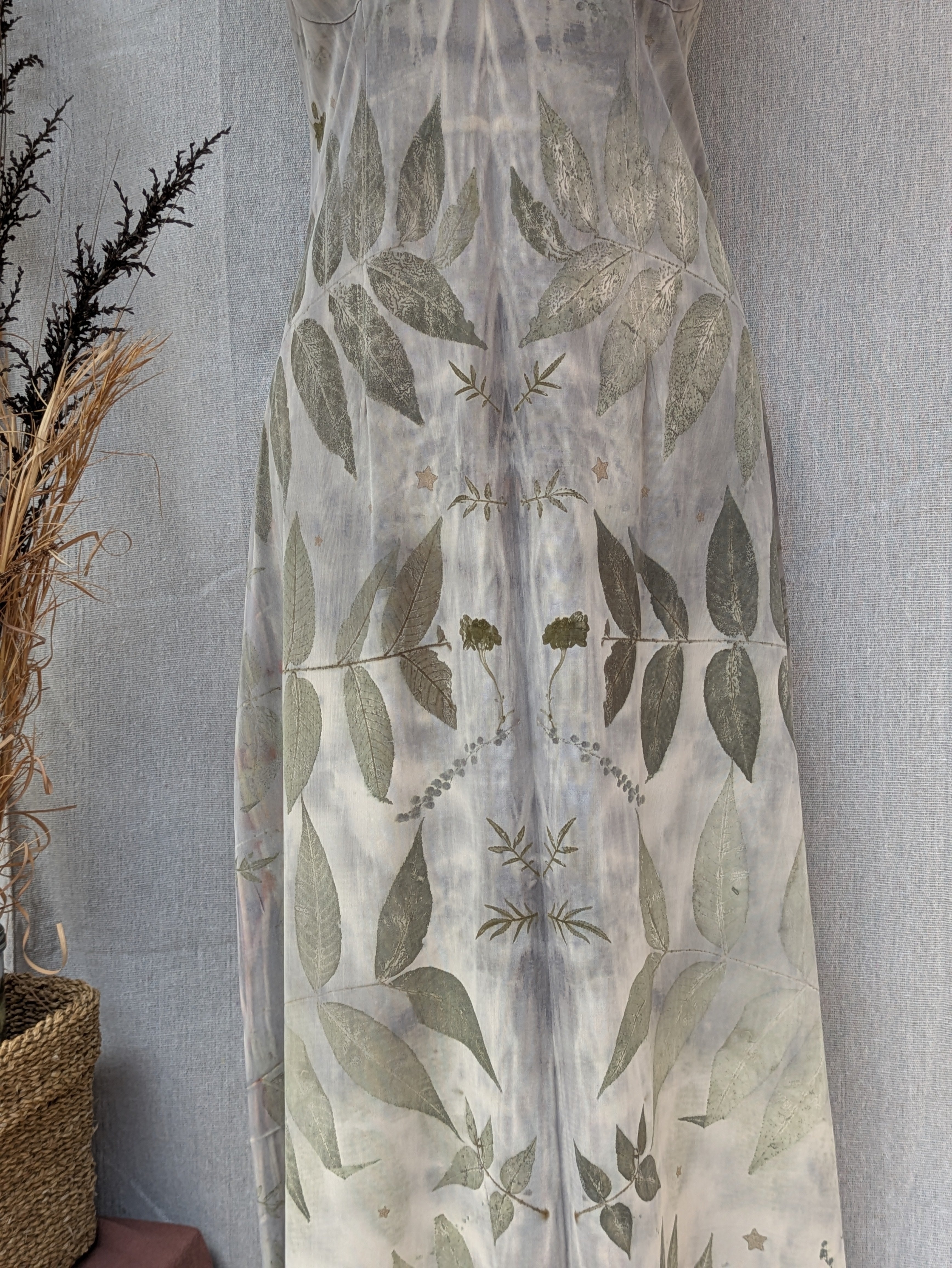 Vintage Lace Petticoat Dress ~ Maxi ~ Wattle