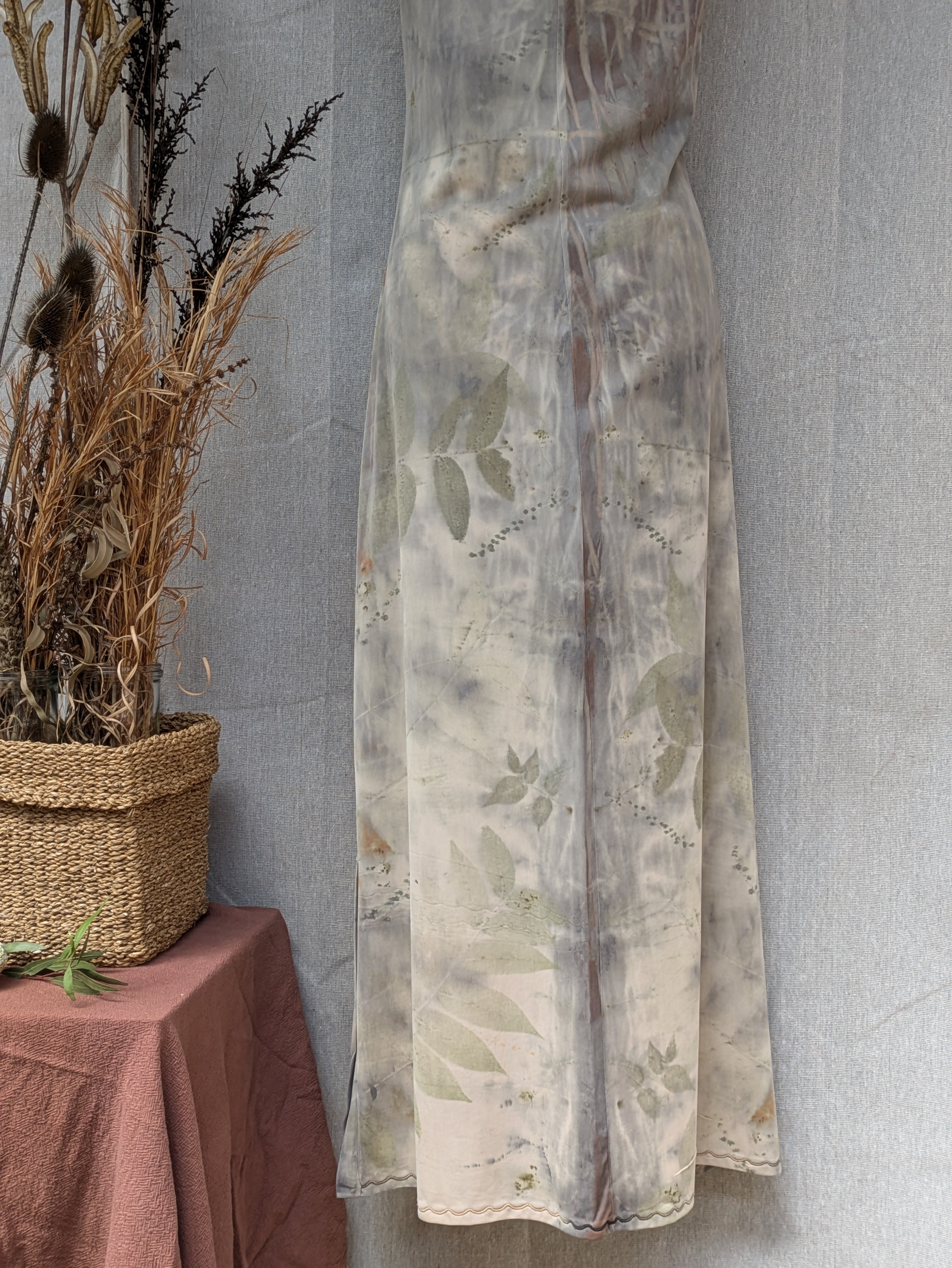 Vintage Lace Petticoat Dress ~ Maxi ~ Wattle