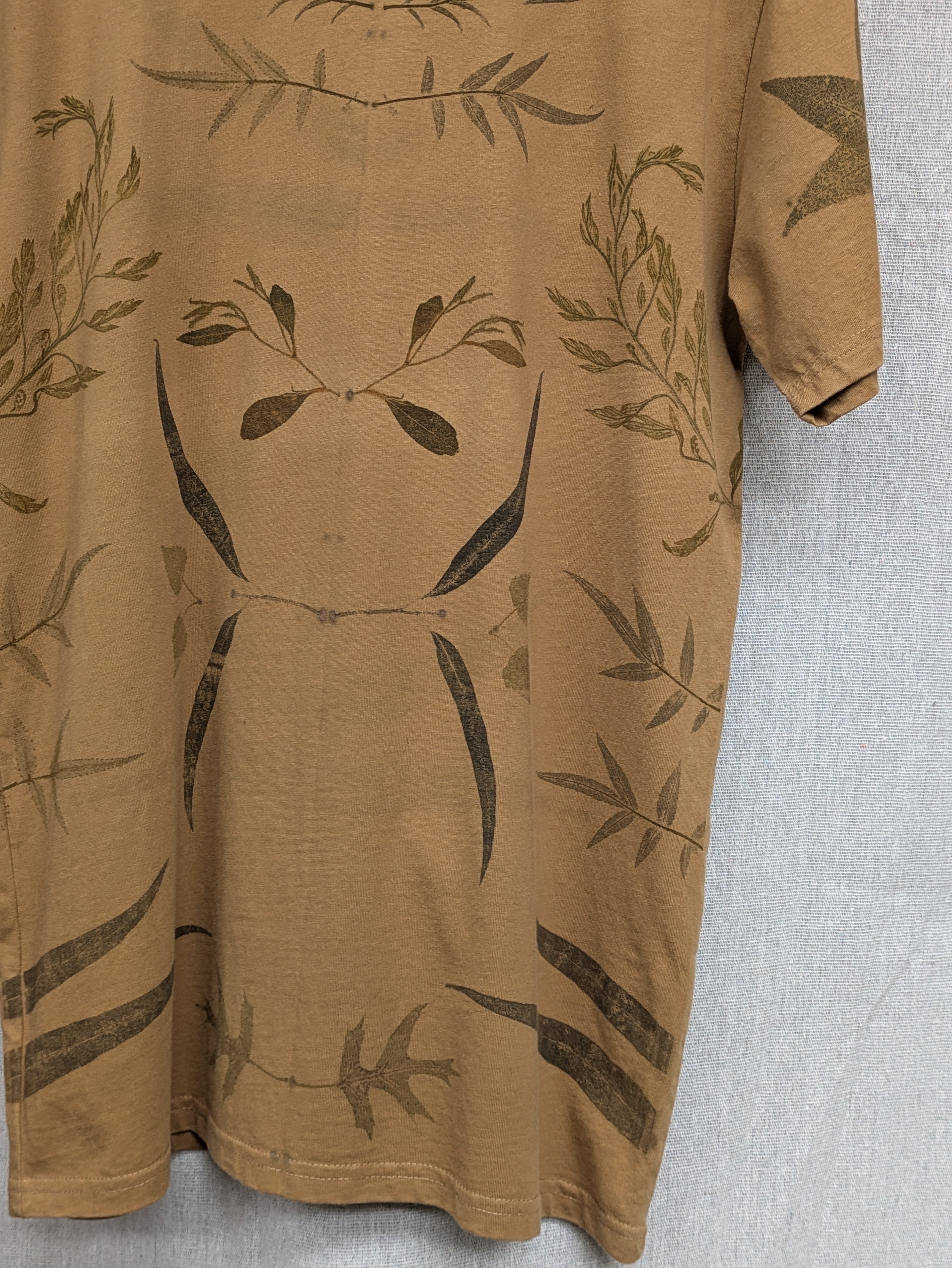 Mens Cotton Eco Printed Tee ~ M ~ #3