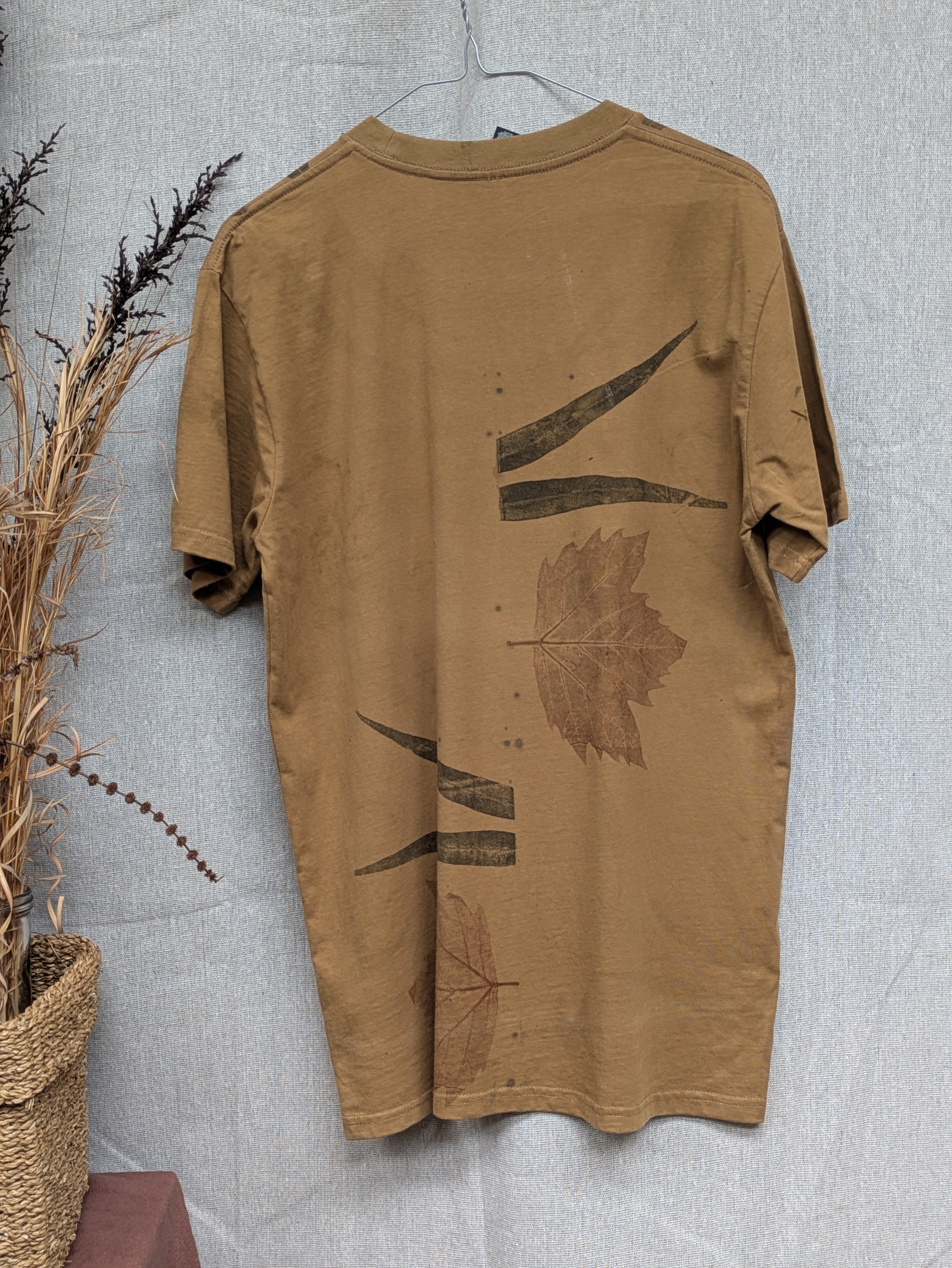 Mens Cotton Eco Printed Tee ~ M ~ #3