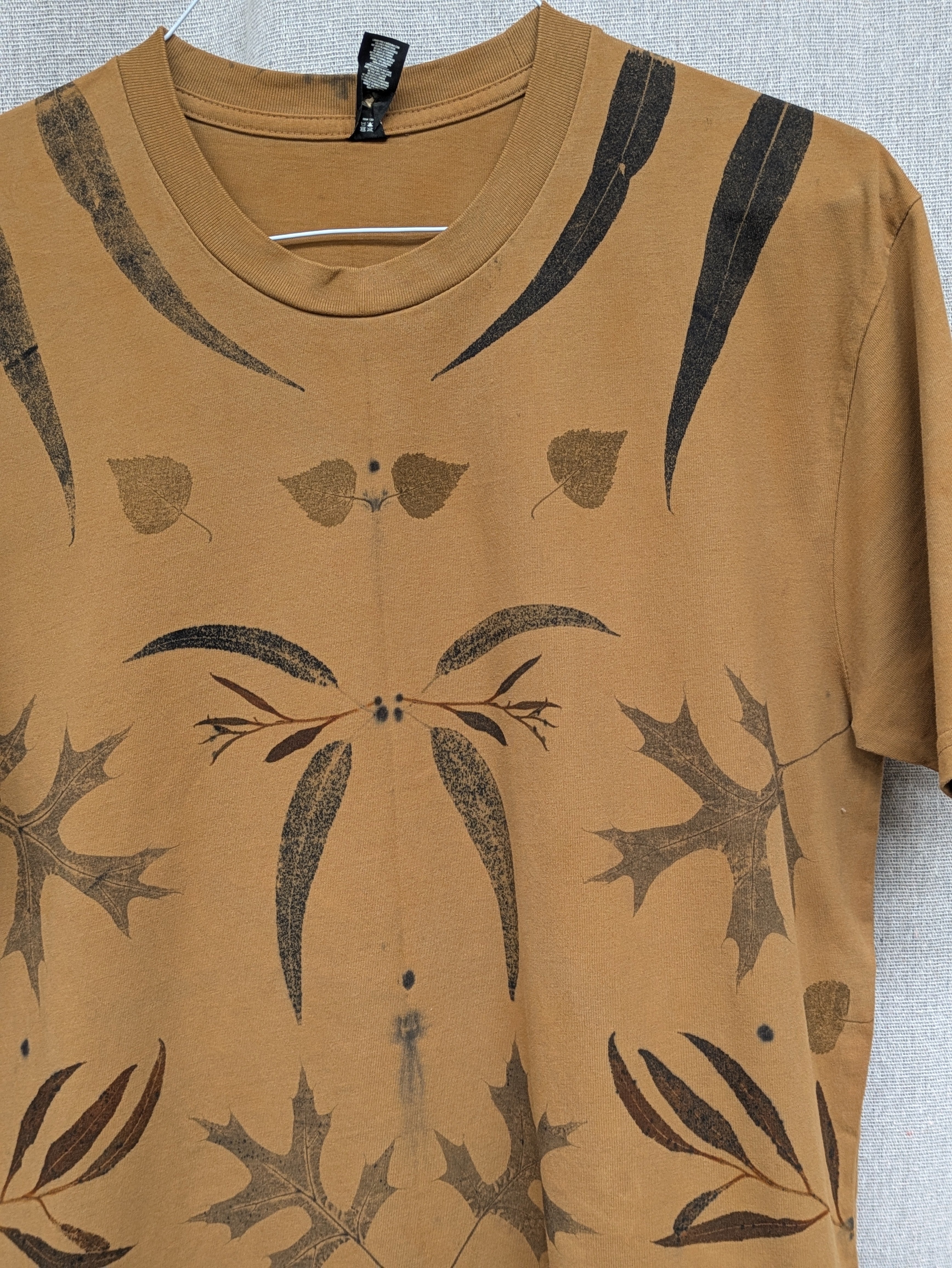 Mens Cotton Eco Printed Tee ~ L ~ #2