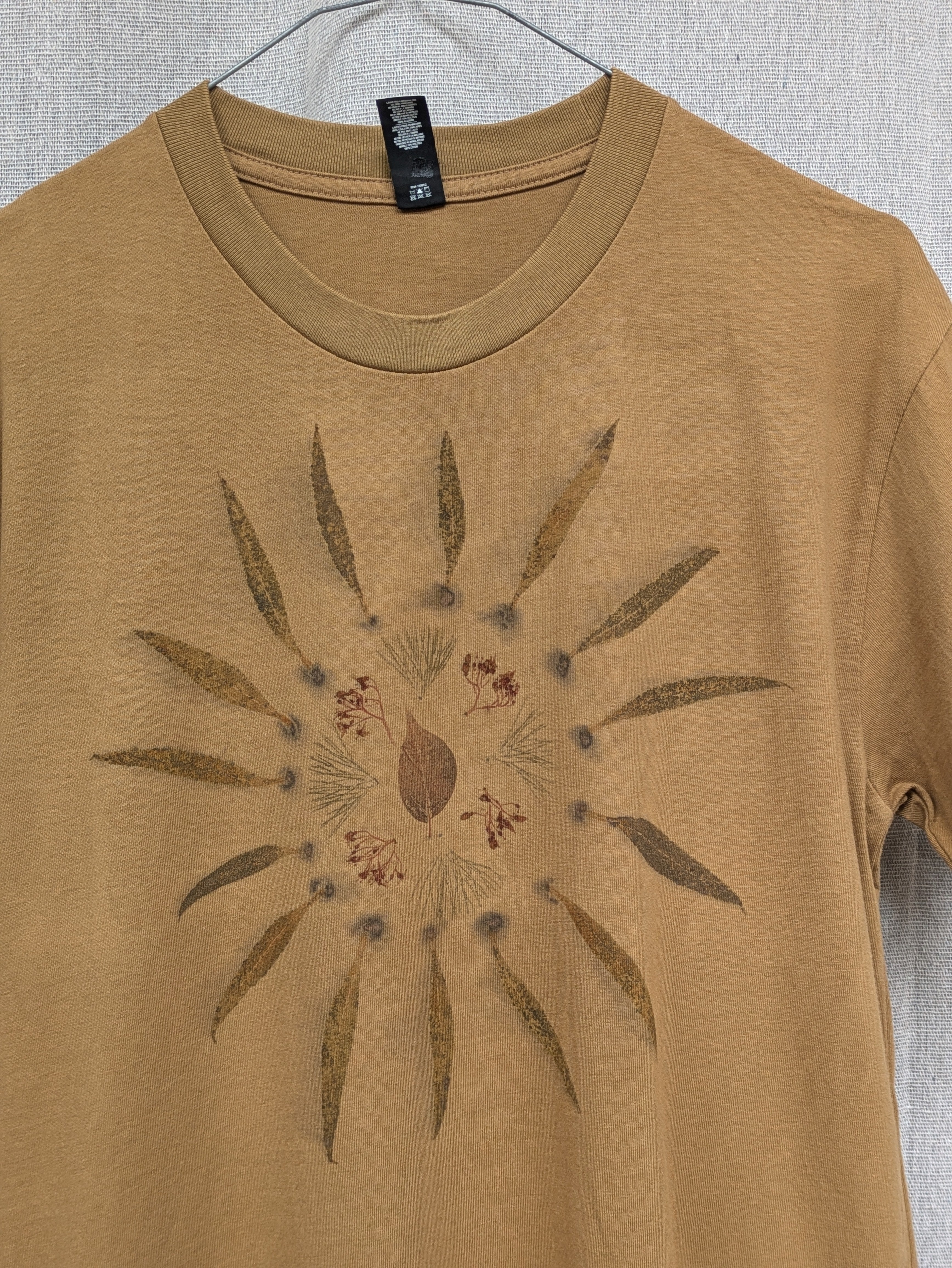 Mens Cotton Eco Printed Tee ~ M ~ #1