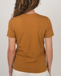 Botanically Printed Hemp Classic Shape T-shirt 4