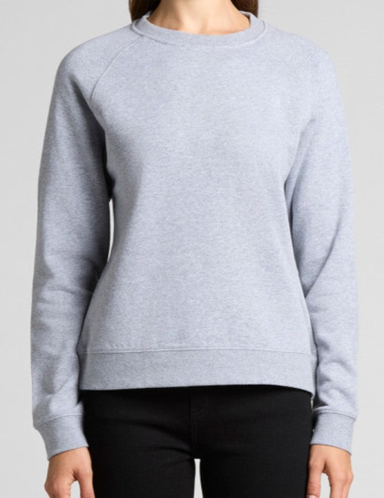 Botanical Cropped Crew ~ S ~ Fuchsia ~ 100% Terry Cotton