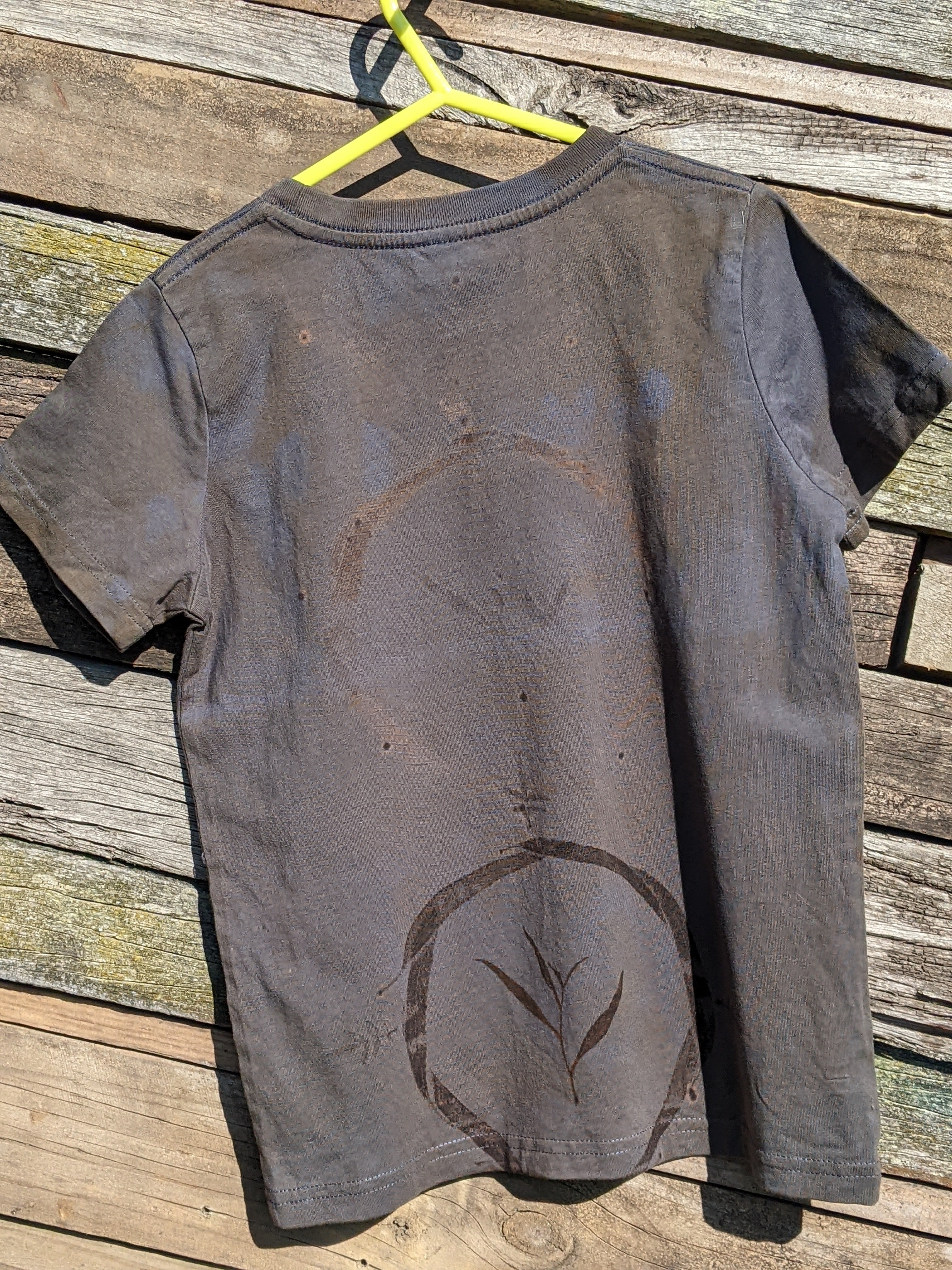 Kids Botanical Tee ~ (Age 6) ~ Blue