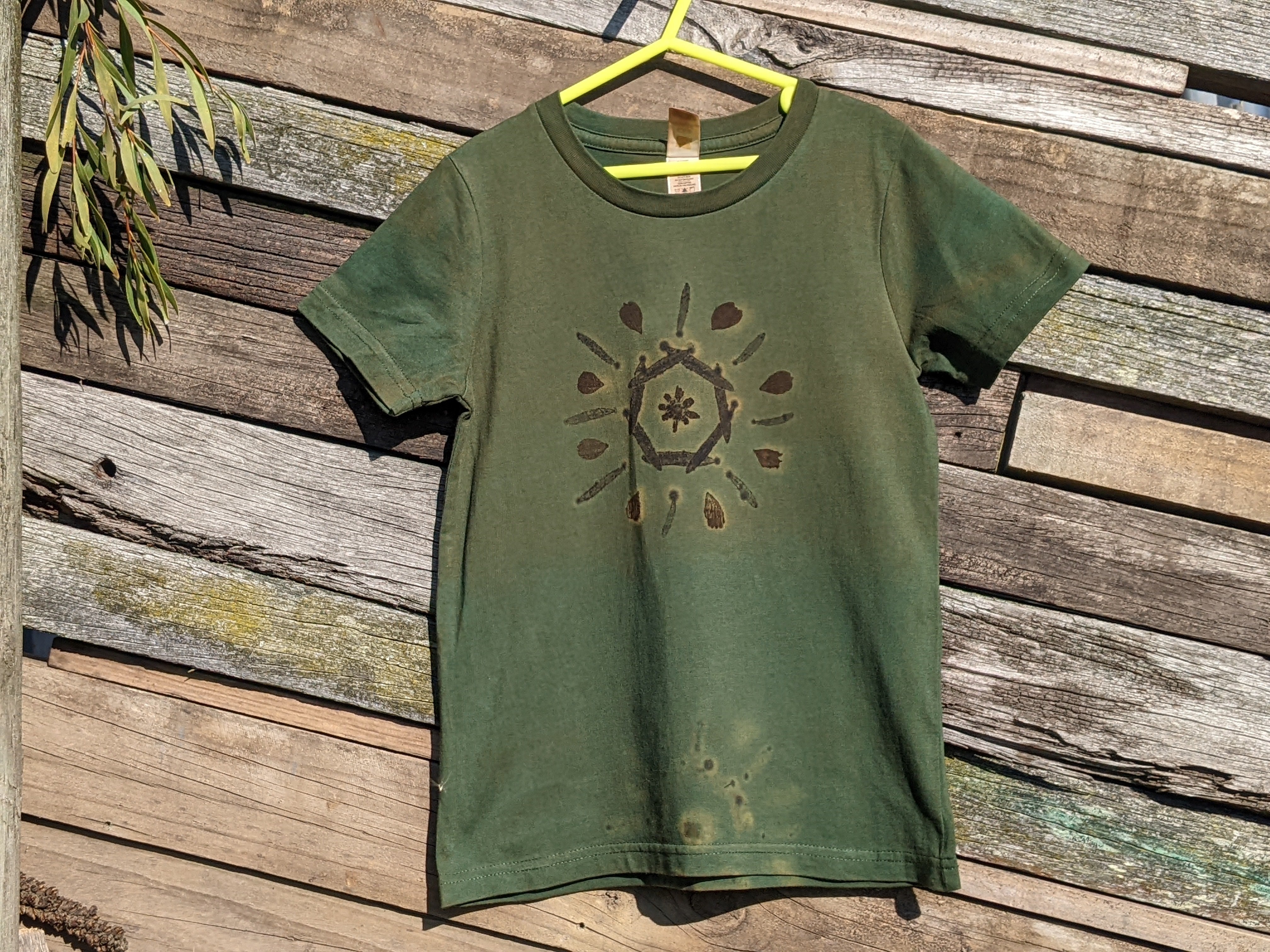 Kids Botanical Tee ~ Forest ~ (Age 6)