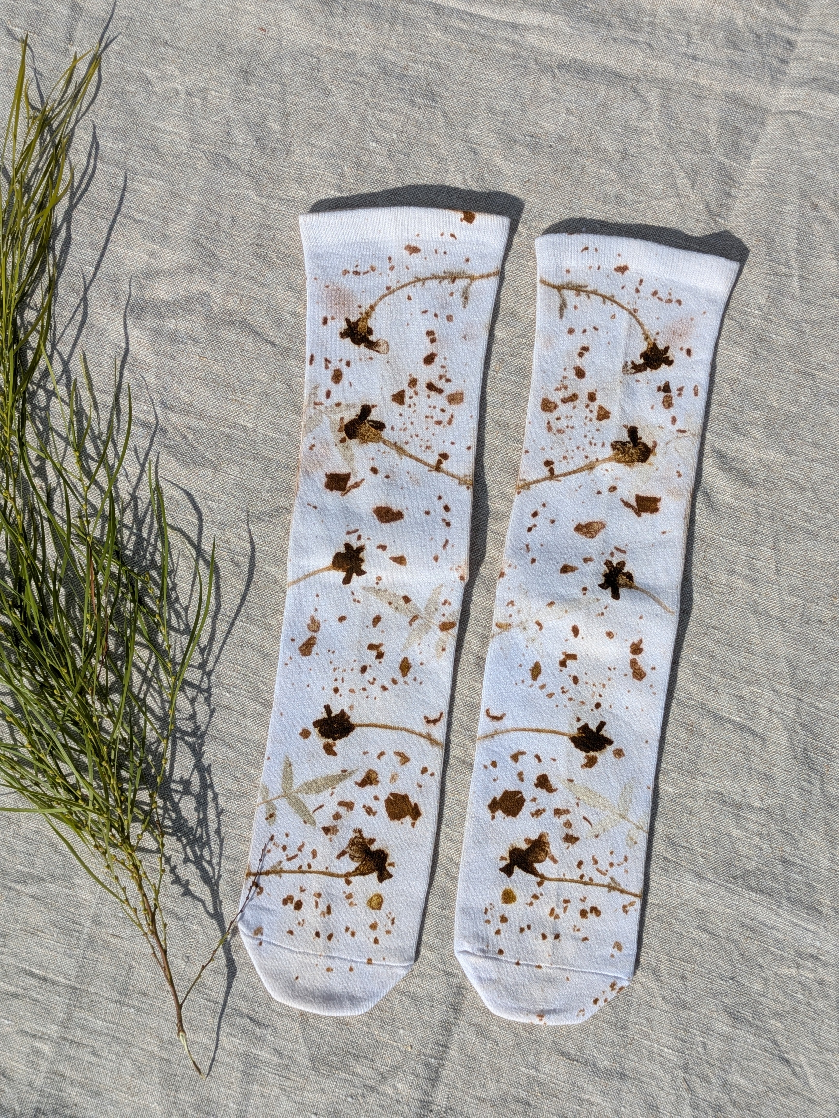 Cotton Wanderer Socks ~ Flower Sprinkle