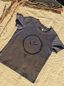 Kids Botanical Tee ~ (Age 6) ~ Blue