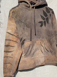 Botanical Heavy Hood ~ Plant Dyed ~ S