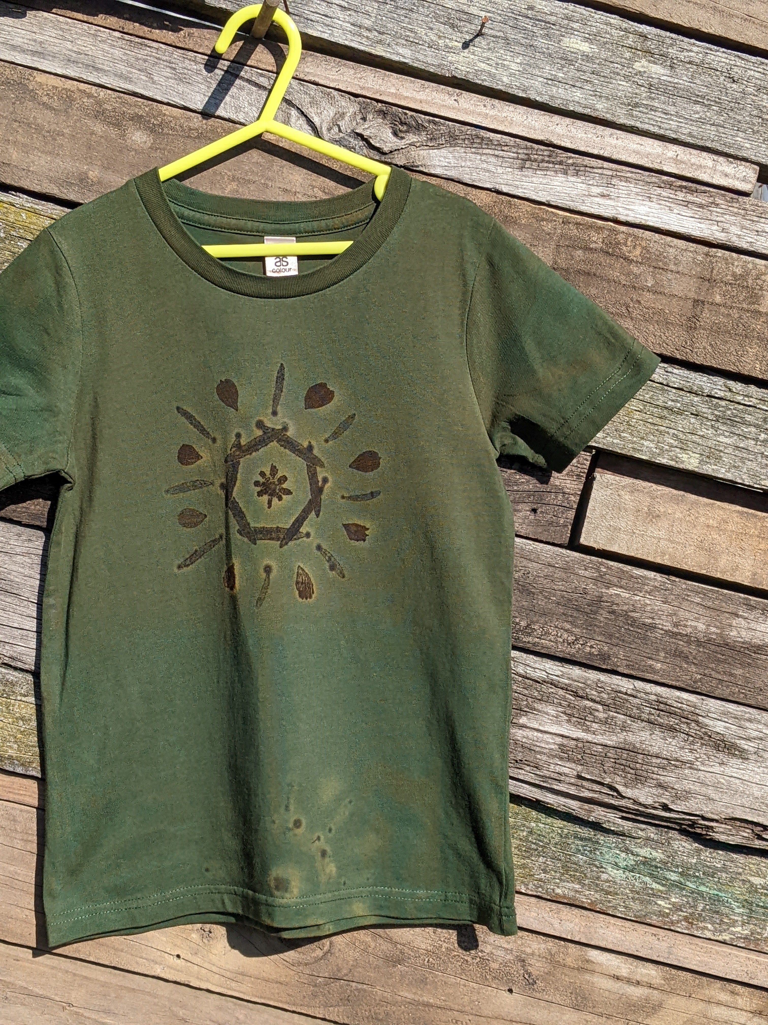 Kids Botanical Tee ~ Forest ~ (Age 6)