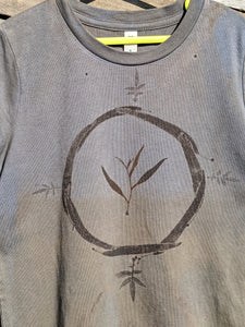 Kids Botanical Tee ~ (Age 6) ~ Blue