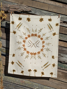 Botanically Printed Cotton Tea-Towel 2